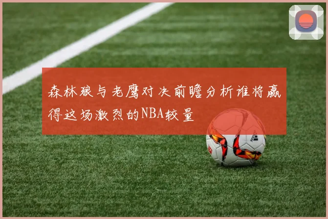 森林狼与老鹰对决前瞻分析谁将赢得这场激烈的NBA较量